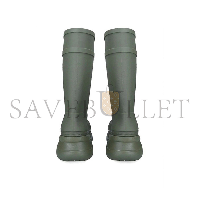 BALENCIAGA CROCS RUBBER BOOTS IN GREY 677388W1S8E9000 BALENCIAGA CROCS RUBBER BOOTS IN GREY 677388W1S8E9000